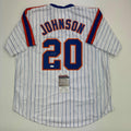autographed-signed-howard-johnson-hojo-new-york-pinstripe-baseball-jersey-jsa-coa