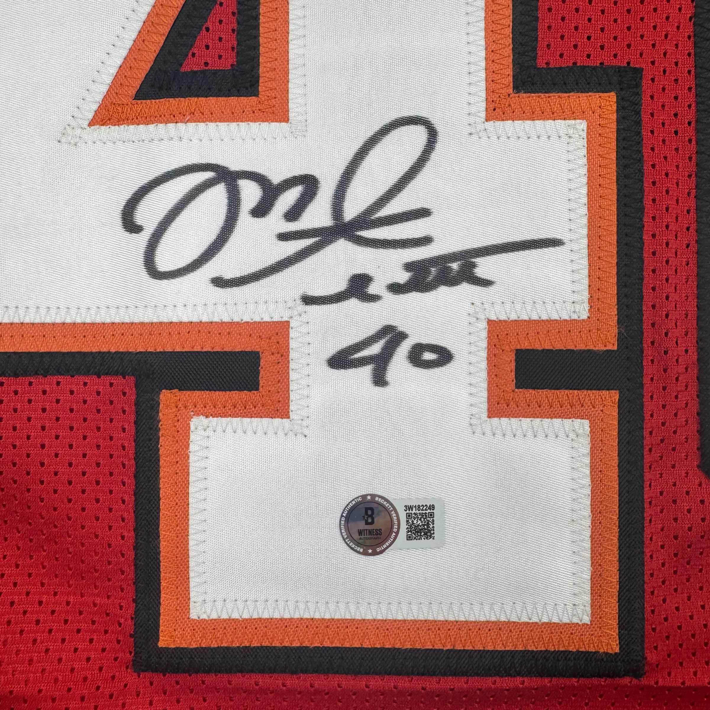 autographed-signed-mike-alstott-tampa-bay-red-football-jersey-beckett-bas-coa