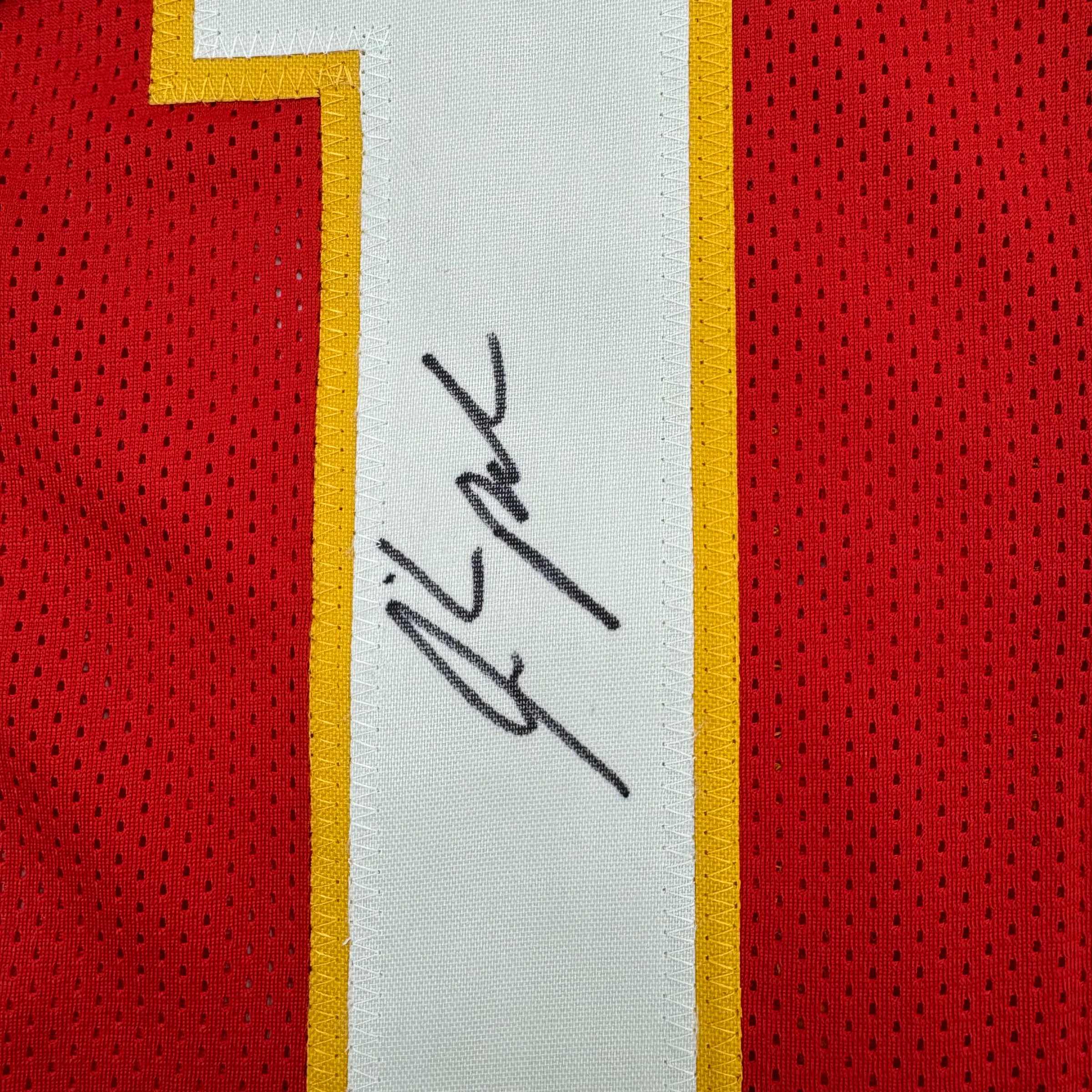 autographed-signed-isiah-pacheco-kansas-city-red-football-jersey-jsa-coa