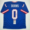 autographed-signed-brian-burns-new-york-retro-blue-football-jersey-jsa-coa