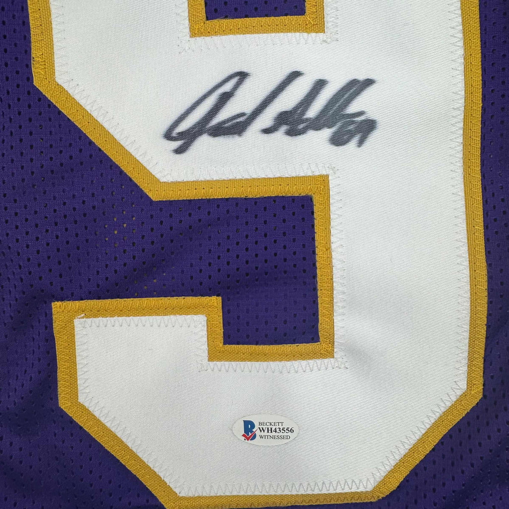 autographed-signed-jared-allen-minnesota-purple-football-jersey-beckett-bas-coa