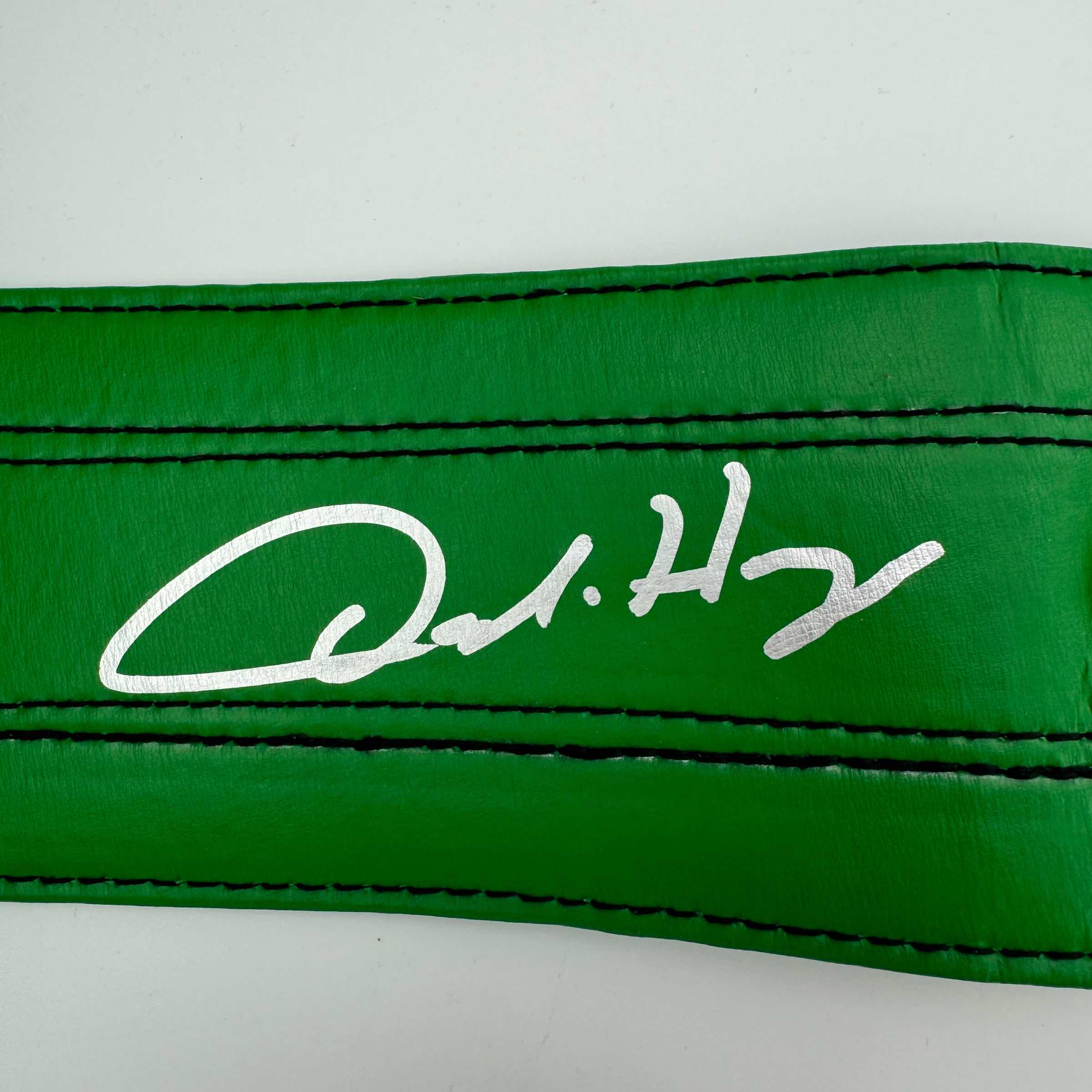 autographed-signed-oscar-de-la-hoya-wbc-green-boxing-replica-championship-belt-beckett-bas-coa