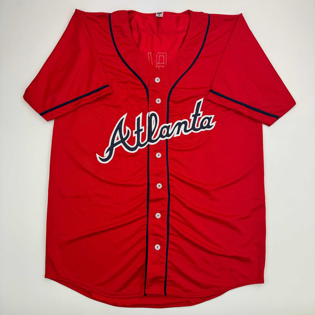 autographed-signed-ozzie-albies-atlanta-red-baseball-jersey-jsa-coa