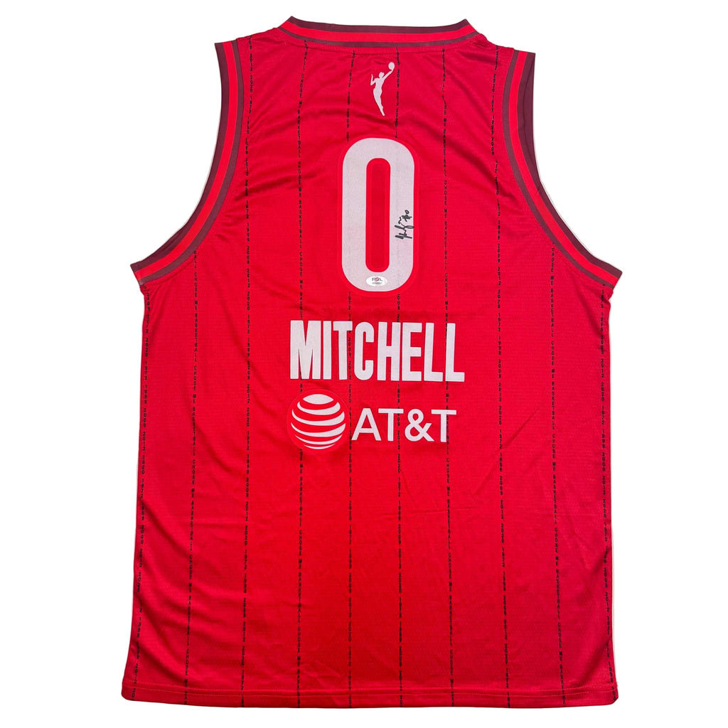 autographed-signed-kelsey-mitchell-indiana-red-basketball-jersey-psa-coa