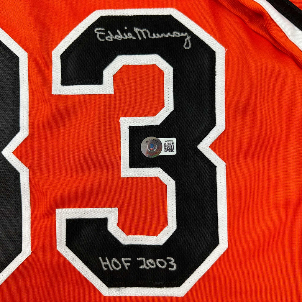autographed-signed-eddie-murray-baltimore-orange-baseball-jersey-beckett-bas-coa