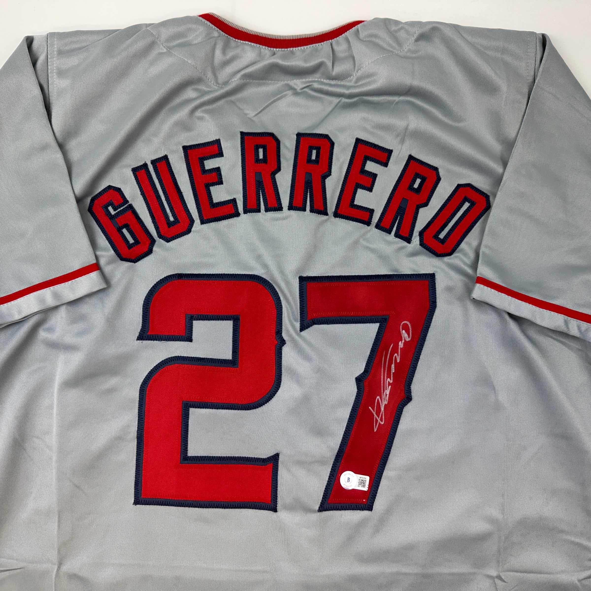 autographed-signed-vladimir-vlad-guerrero-los-angeles-la-anaheim-grey-baseball-jersey-beckett-bas-coa