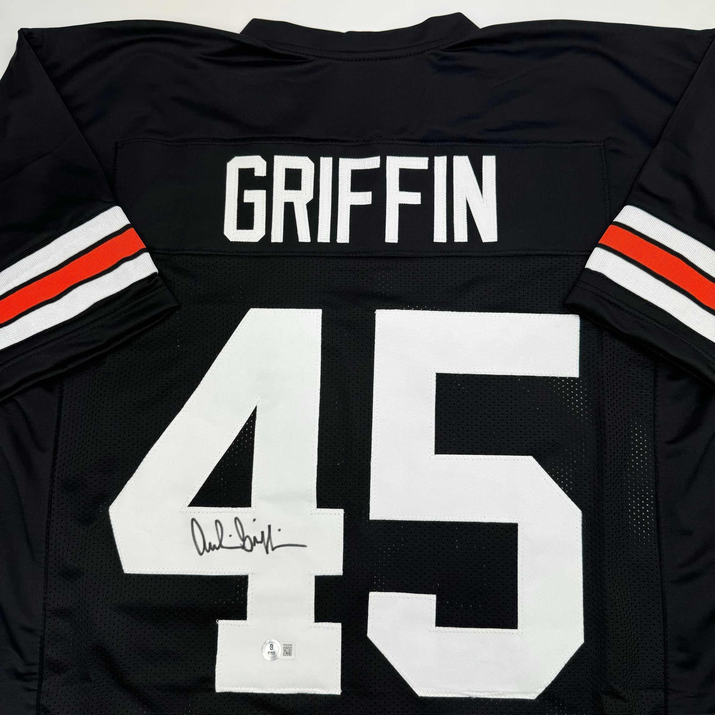autographed-signed-archie-griffin-cincinnati-black-football-jersey-beckett-bas-coa