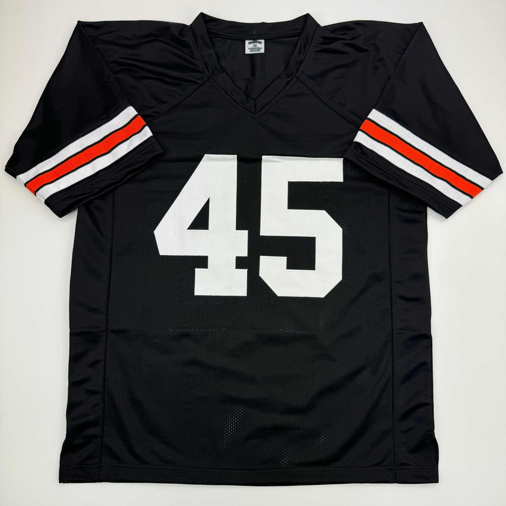 autographed-signed-archie-griffin-cincinnati-black-football-jersey-beckett-bas-coa