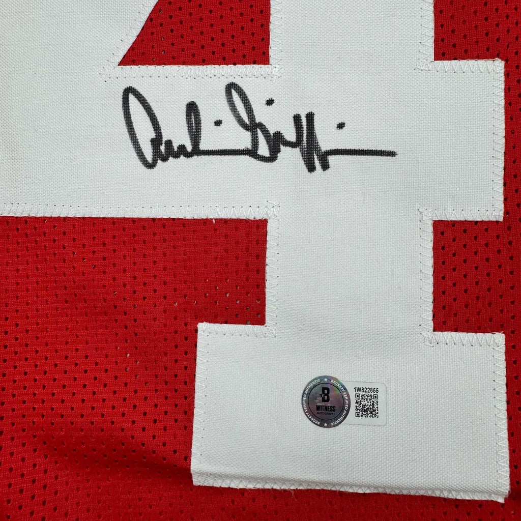 autographed-signed-archie-griffin-ohio-state-red-college-football-jersey-beckett-bas-coa