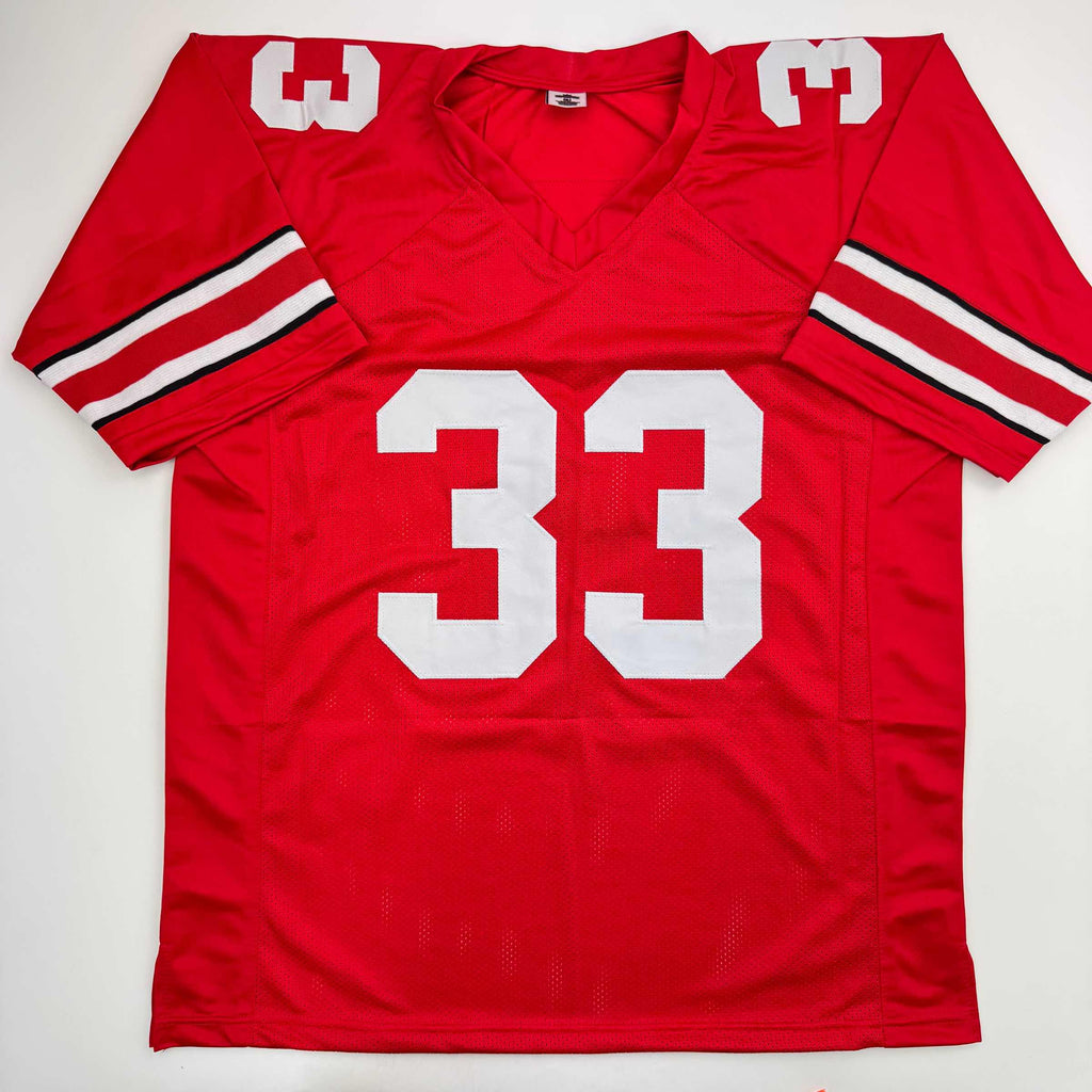 autographed-signed-jack-sawyer-ohio-state-red-college-football-jersey-beckett-bas-coa
