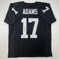 autographed-signed-davante-adams-las-vegas-oakland-black-football-jersey-beckett-bas-coa