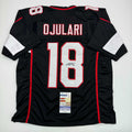 autographed-signed-b-j-bj-ojulari-arizona-black-football-jersey-jsa-coa