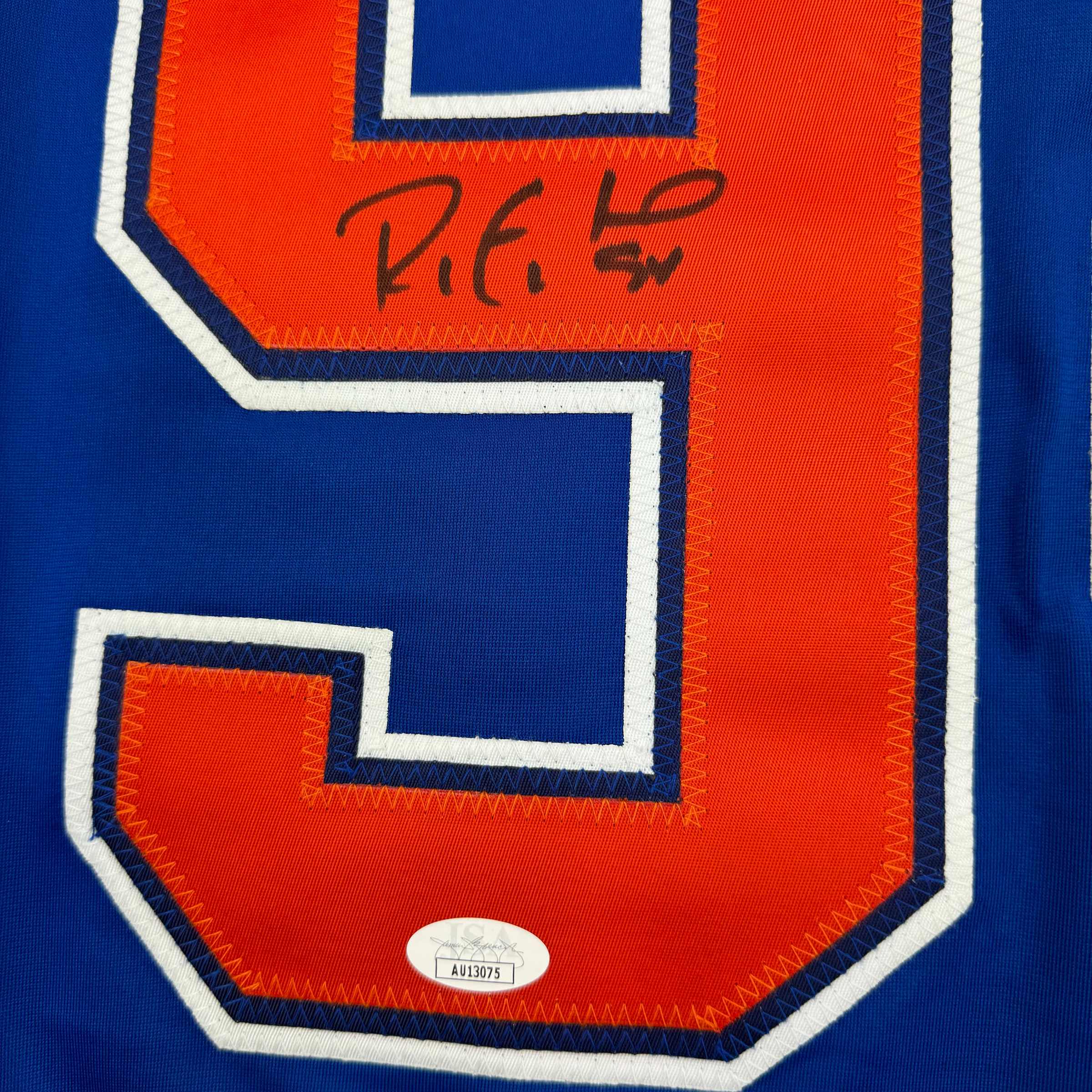 autographed-signed-ryan-smyth-edmonton-blue-hockey-jersey-jsa-coa