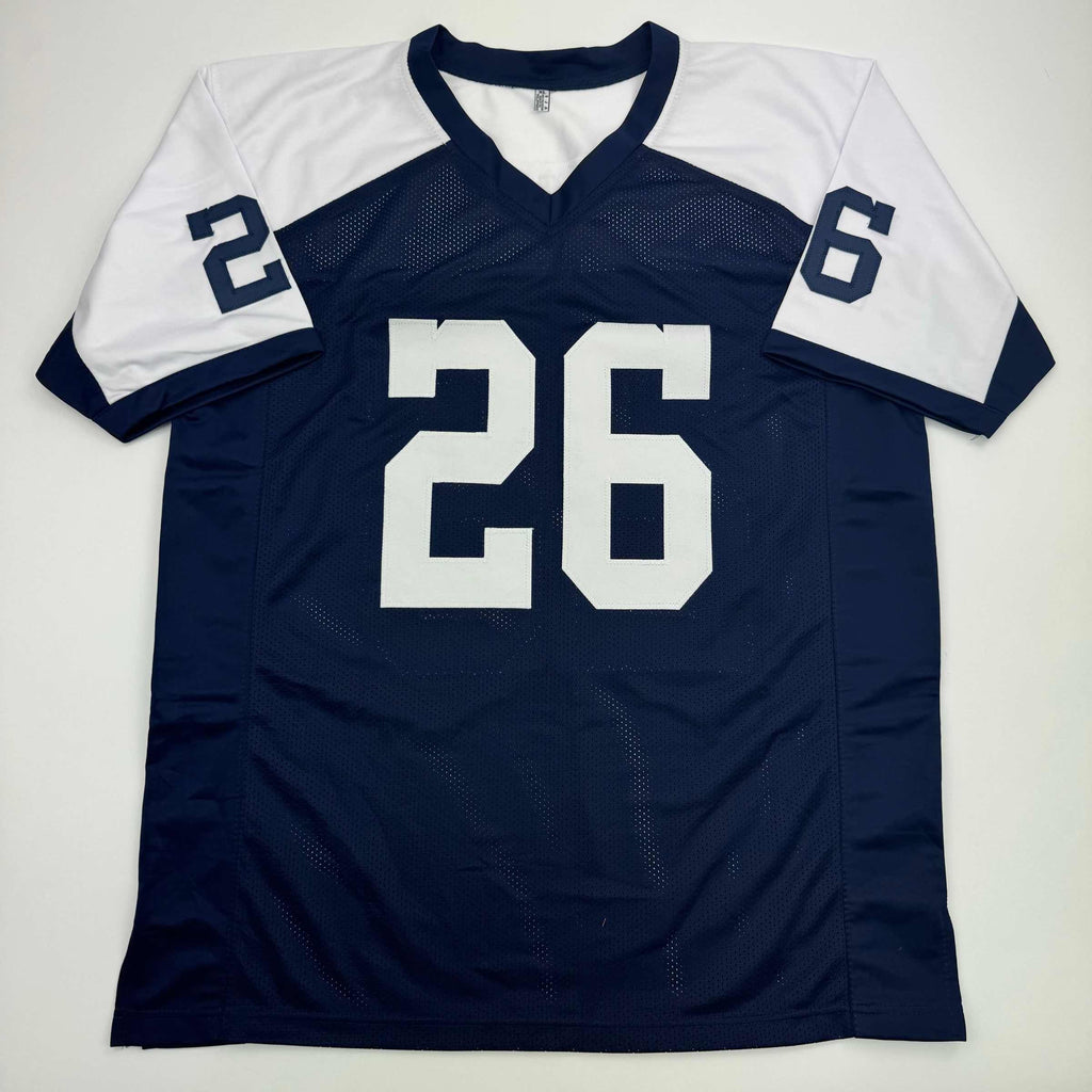 autographed-signed-daron-bland-dallas-thanksgiving-football-jersey-jsa-coa