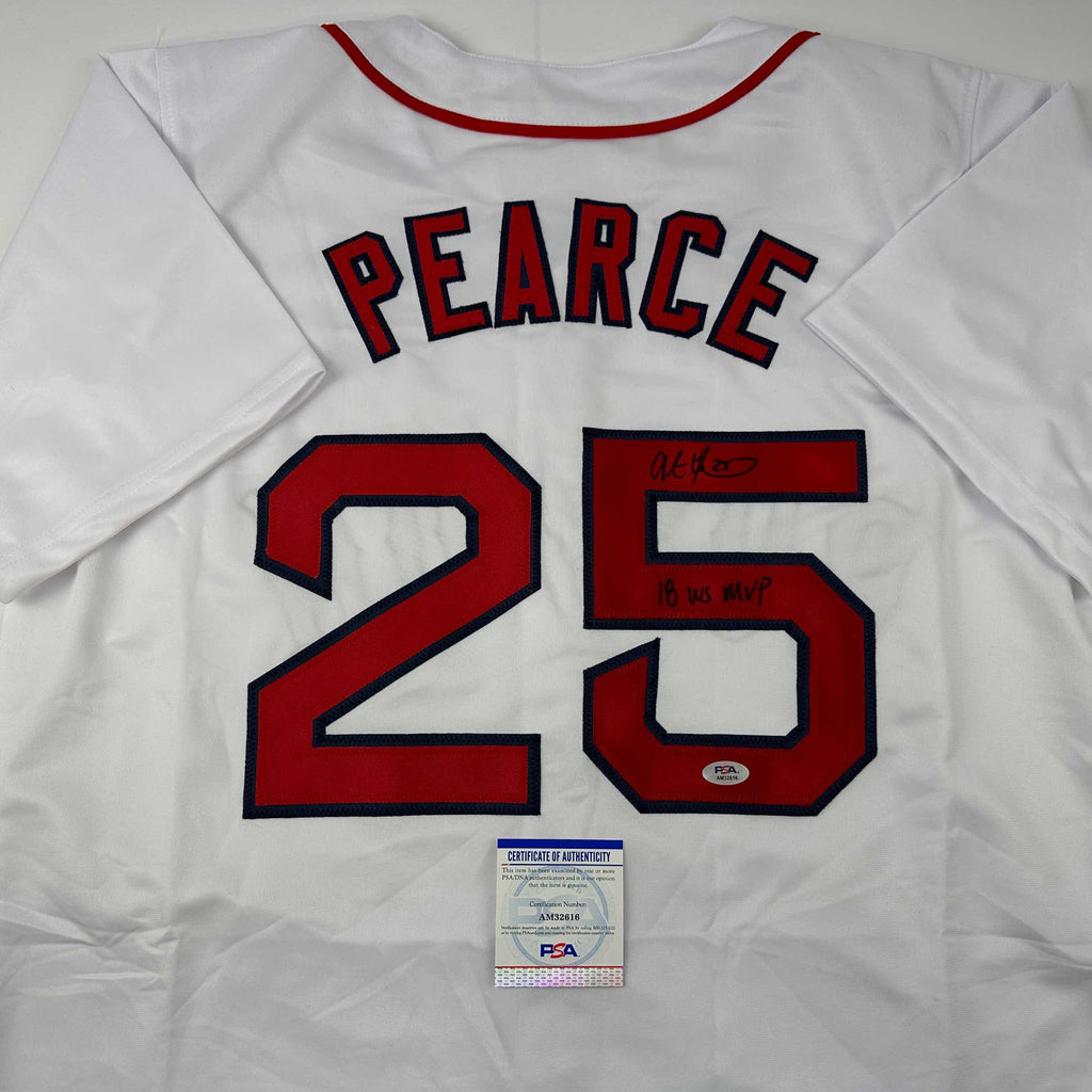 autographed-signed-steve-pearce-18-ws-mvp-boston-white-baseball-jersey-psa-dna-coa