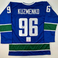 autographed-signed-andrei-kuzmenko-vancouver-blue-hockey-jersey-psa-dna-coa
