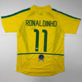 autographed-signed-ronaldinho-brazil-yellow-soccer-futbol-jersey-beckett-bas-coa
