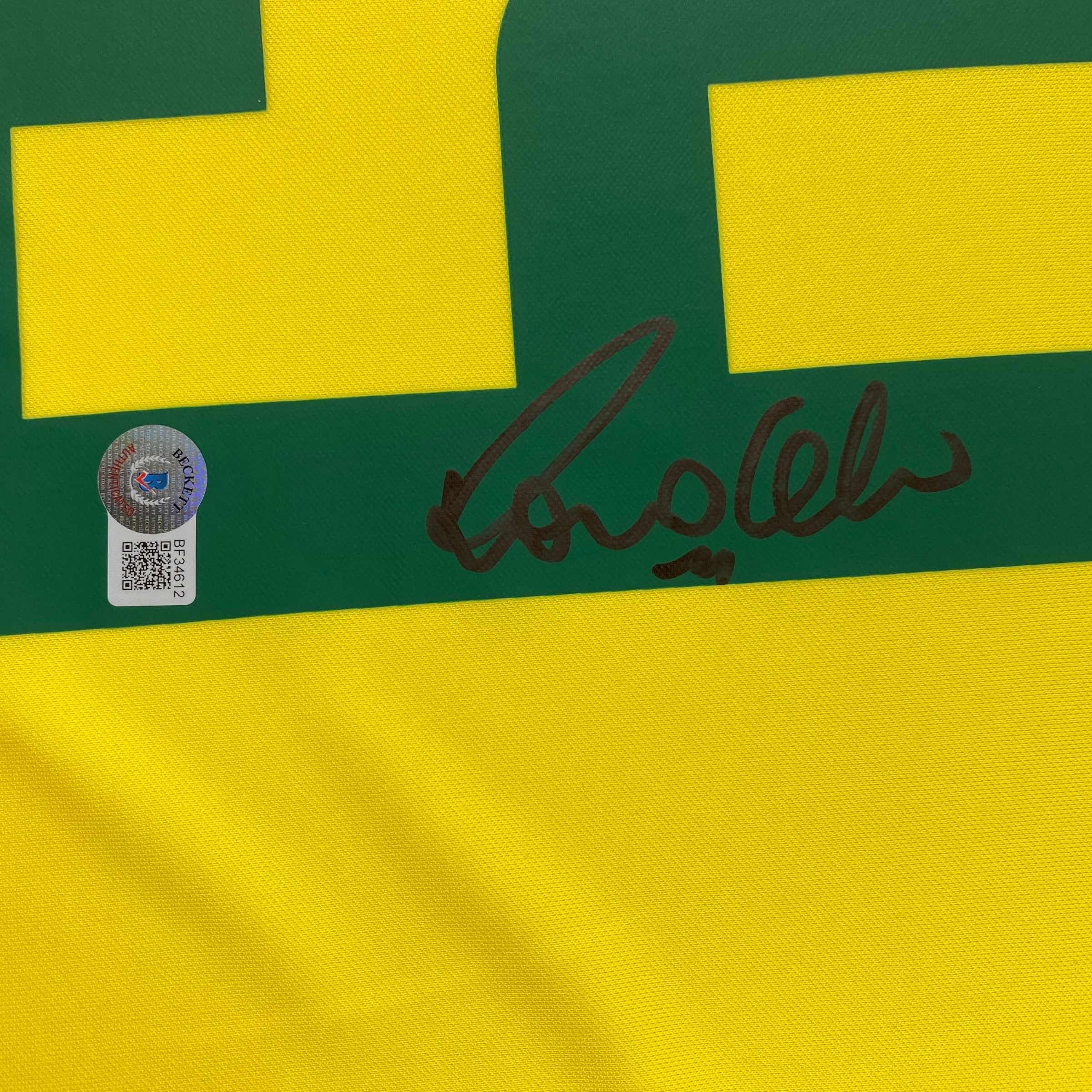 autographed-signed-ronaldo-nazario-brazil-yellow-soccer-jersey-beckett-bas-coa