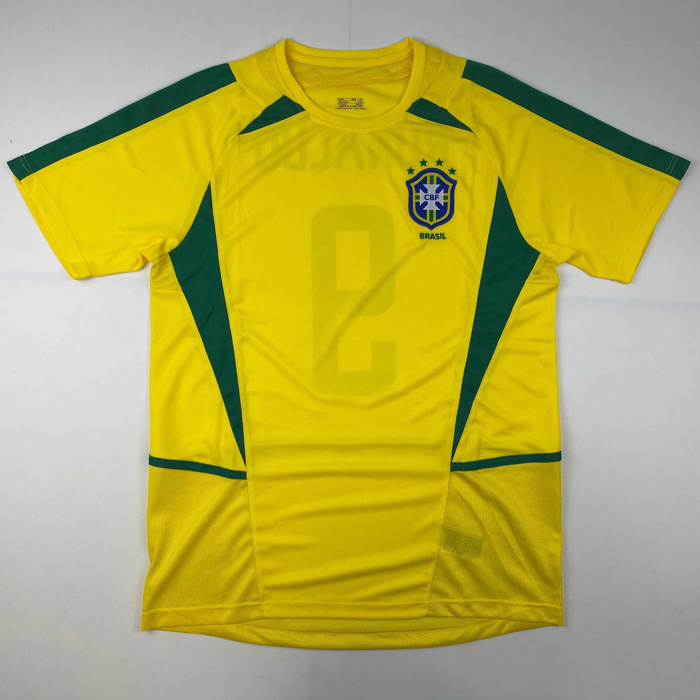 autographed-signed-ronaldo-nazario-brazil-yellow-soccer-jersey-beckett-bas-coa