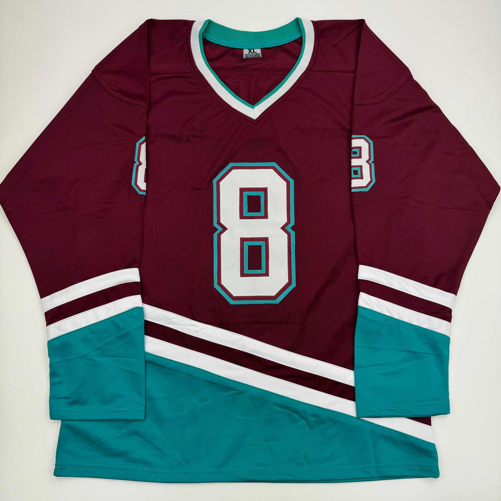 autographed-signed-teemu-selanne-anaheim-maroon-retro-hockey-jersey-jsa-coa