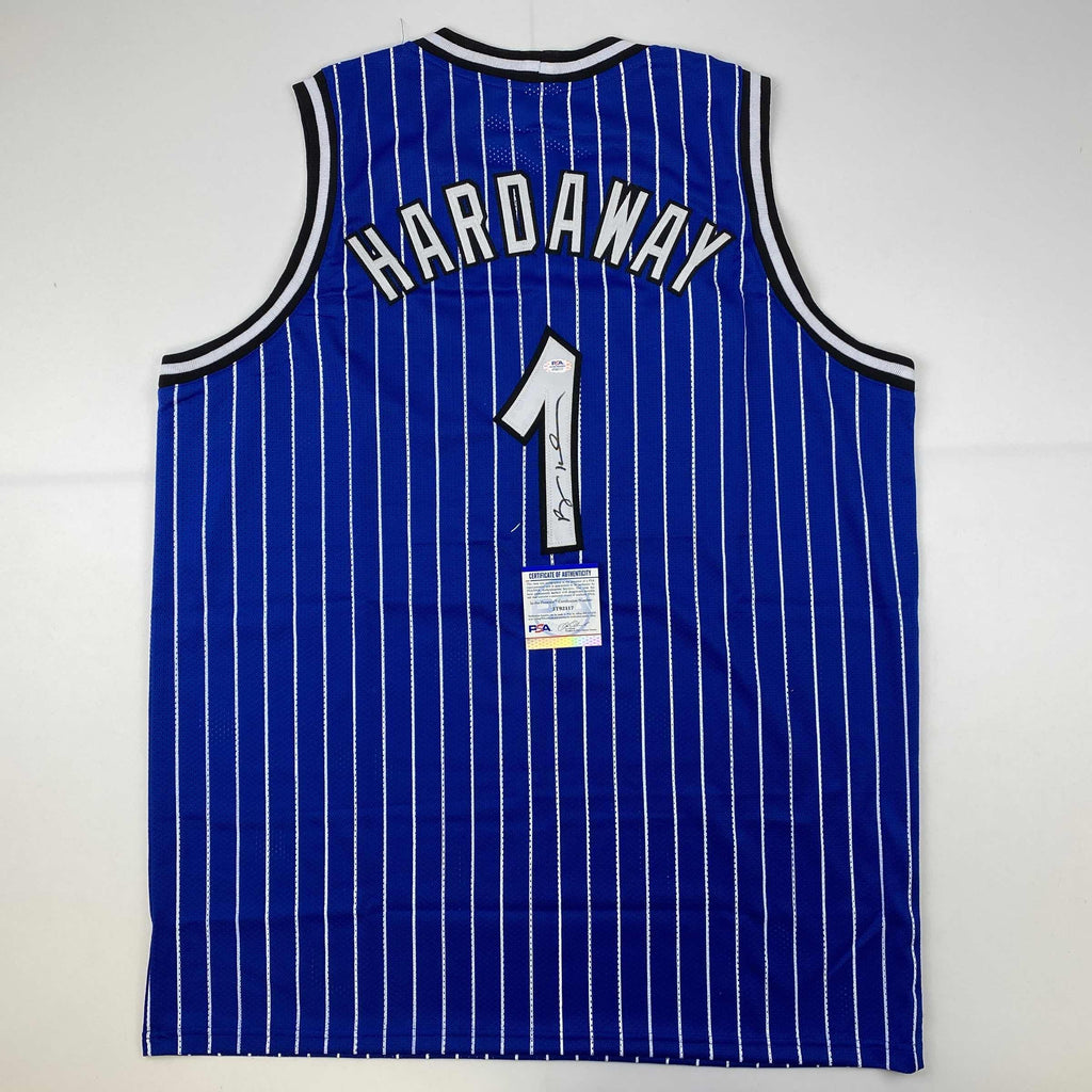 autographed-signed-anfernee-penny-hardaway-orlando-blue-pinstripe-basketball-jersey-psa-dna-coa