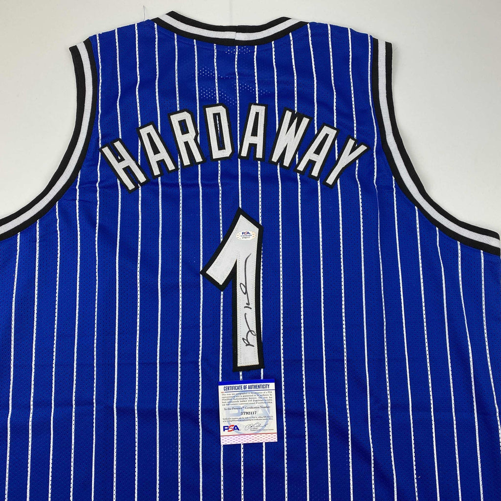 autographed-signed-anfernee-penny-hardaway-orlando-blue-pinstripe-basketball-jersey-psa-dna-coa