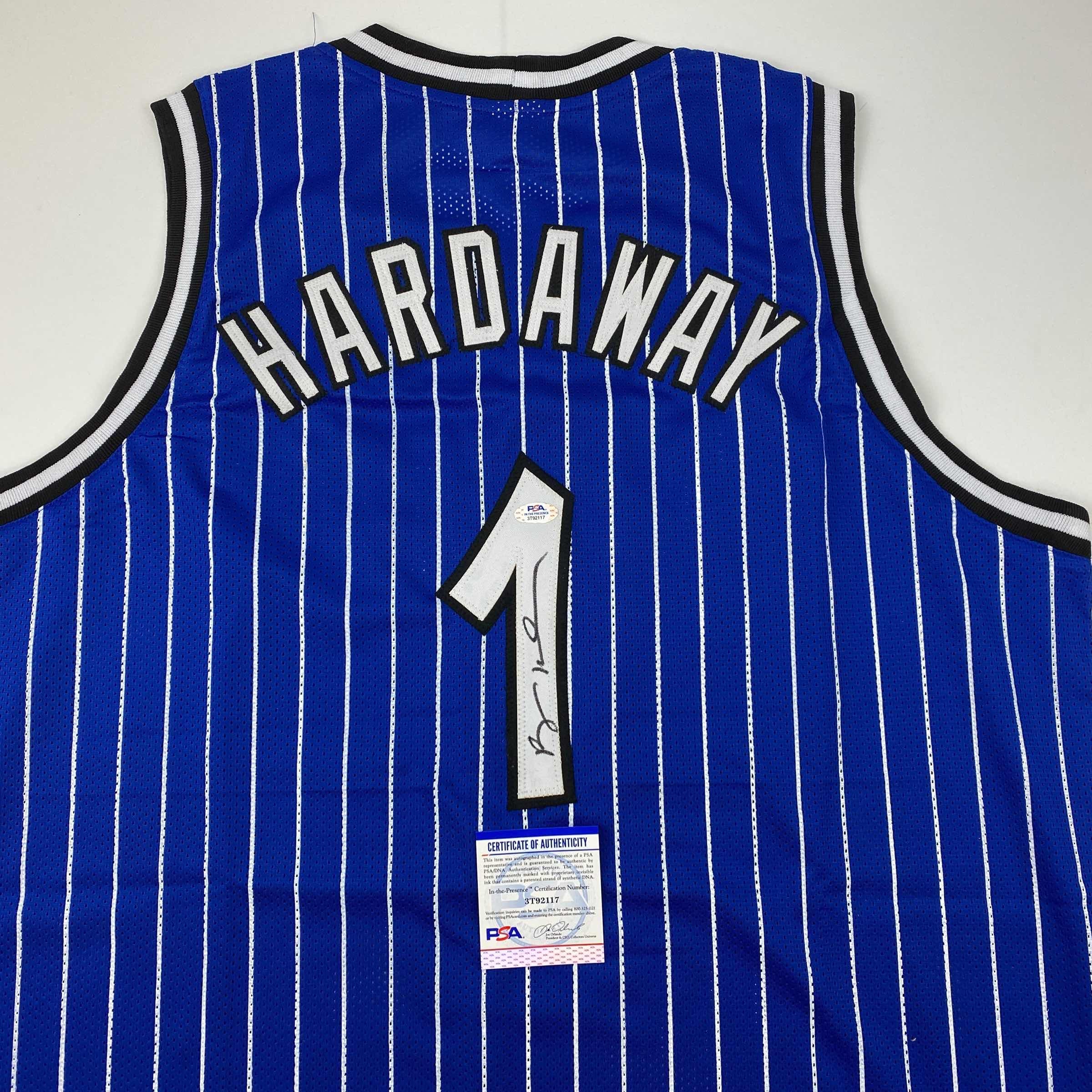 autographed-signed-anfernee-penny-hardaway-orlando-blue-pinstripe-basketball-jersey-psa-dna-coa