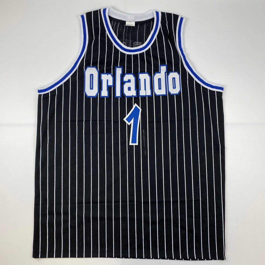 autographed-signed-anfernee-penny-hardaway-orlando-black-pinstripe-basketball-jersey-psa-dna-coa