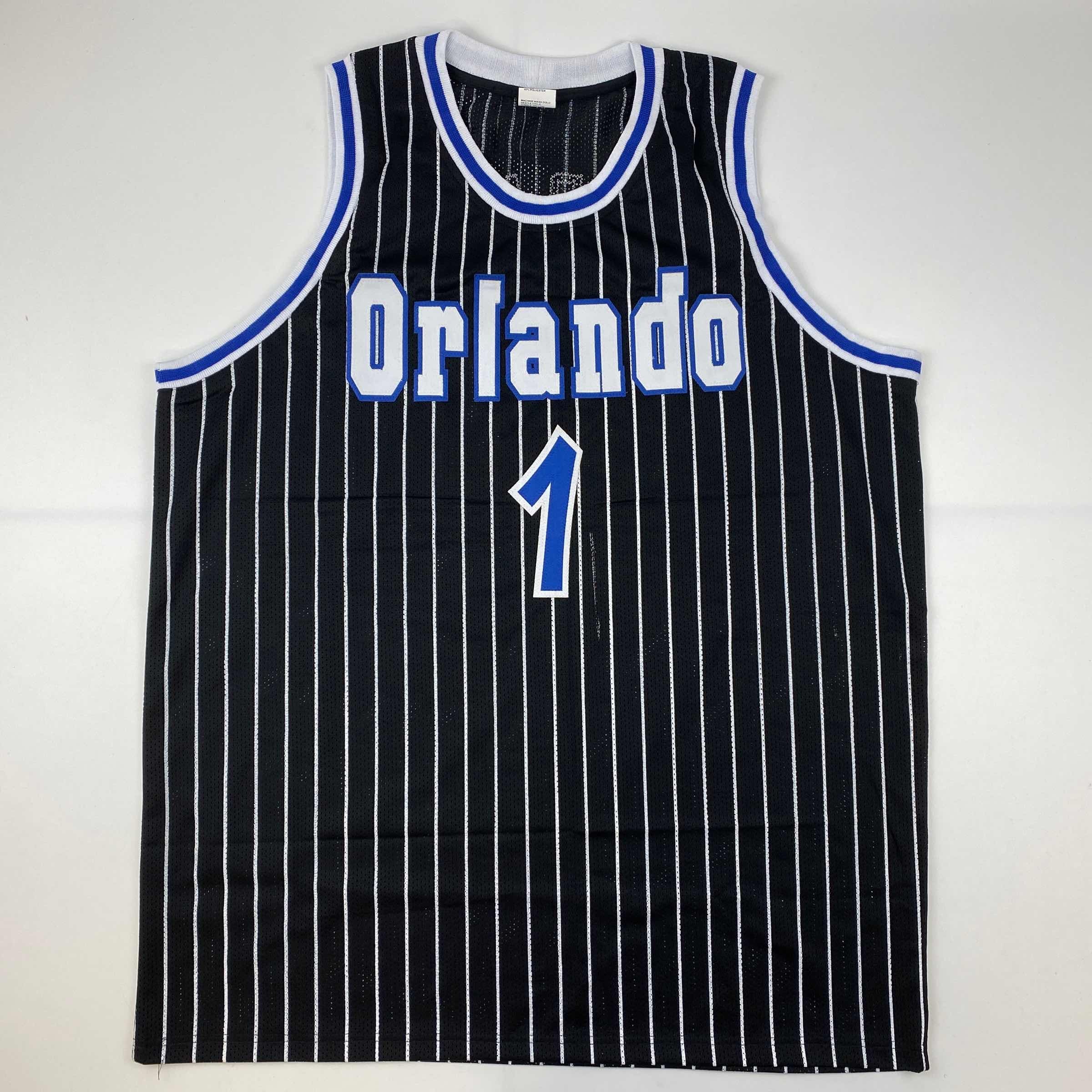 autographed-signed-anfernee-penny-hardaway-orlando-black-pinstripe-basketball-jersey-psa-dna-coa