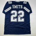 autographed-signed-emmitt-smith-dallas-blue-football-jersey-beckett-bas-coa