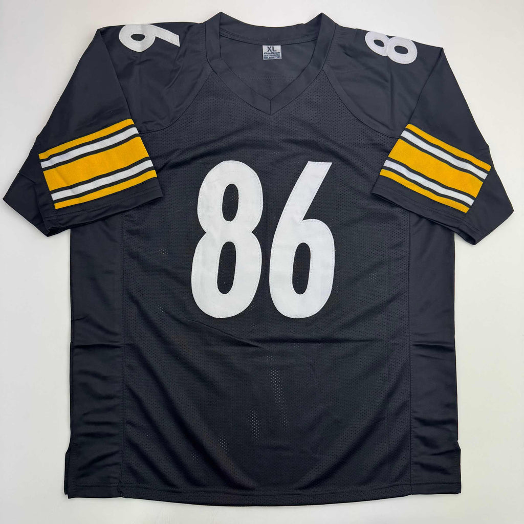 autographed-signed-hines-ward-pittsburgh-black-football-jersey-beckett-bas-coa
