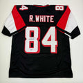 autographed-signed-roddy-white-atlanta-black-football-jersey-beckett-bas-coa