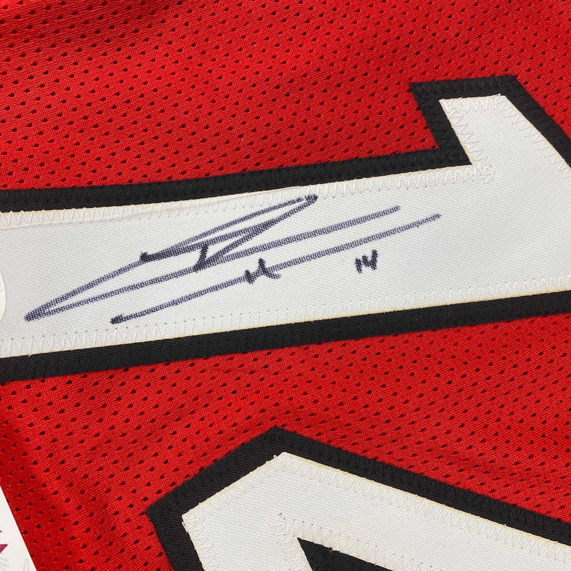 autographed-signed-tyler-herro-miami-red-basketball-jersey-jsa-coa