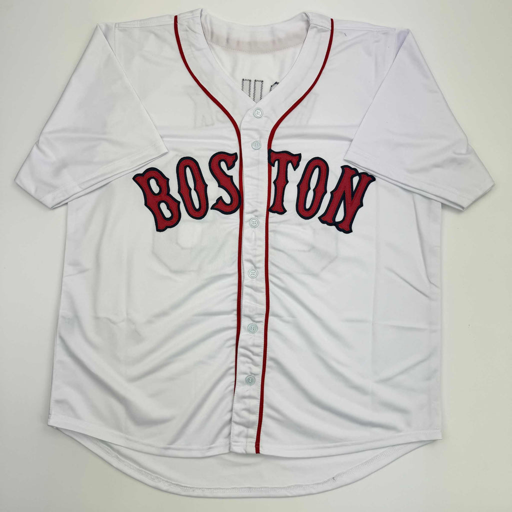 autographed-signed-tanner-houck-boston-white-baseball-jersey-jsa-coa