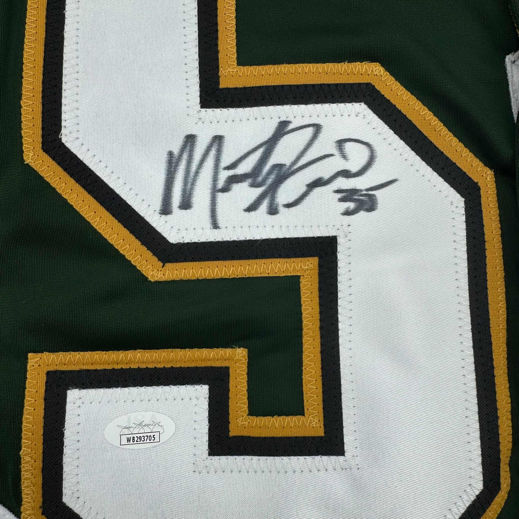 autographed-signed-marty-turco-dallas-green-hockey-jersey-jsa-coa