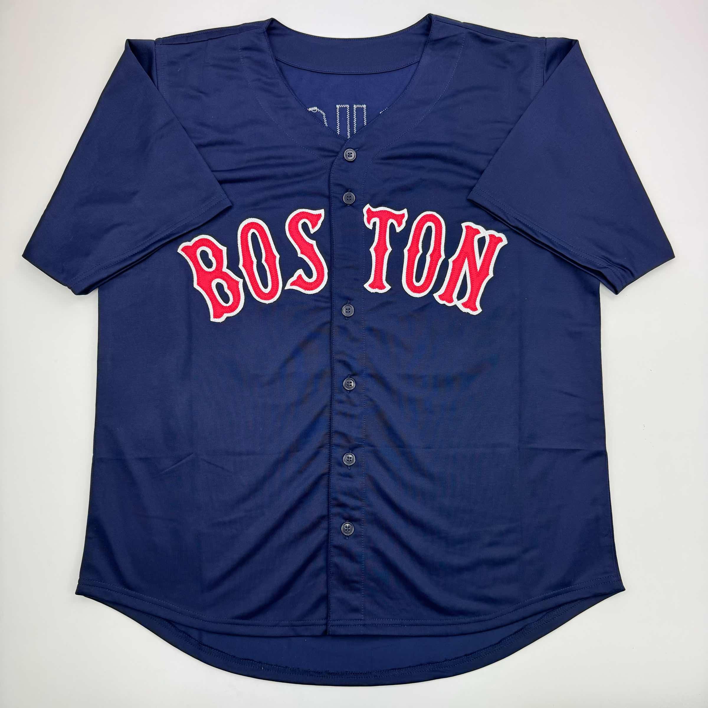 autographed-signed-tanner-houck-boston-blue-baseball-jersey-jsa-coa