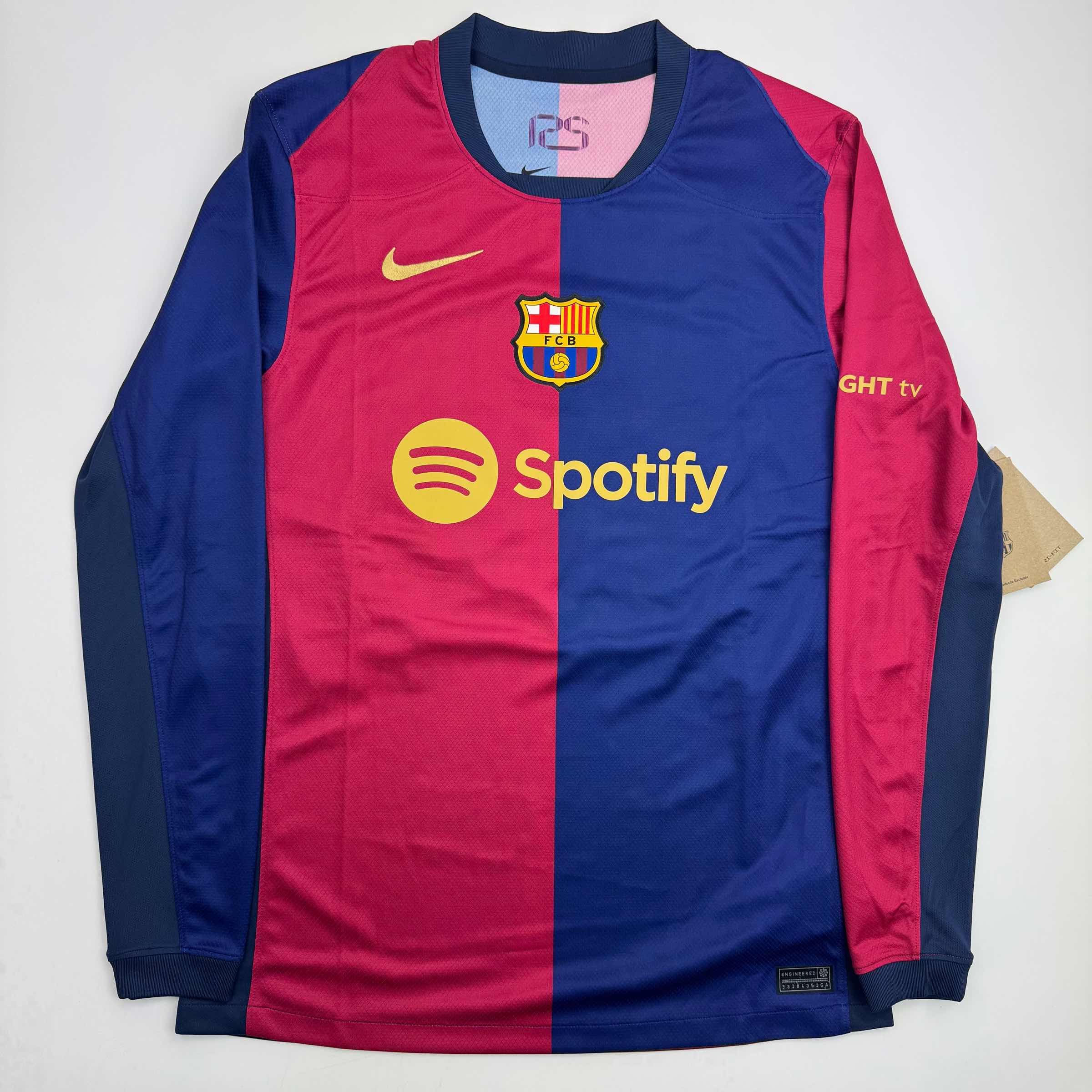 autographed-signed-lamine-yamal-fc-barcelona-blue-soccer-jersey-beckett-bas-coa