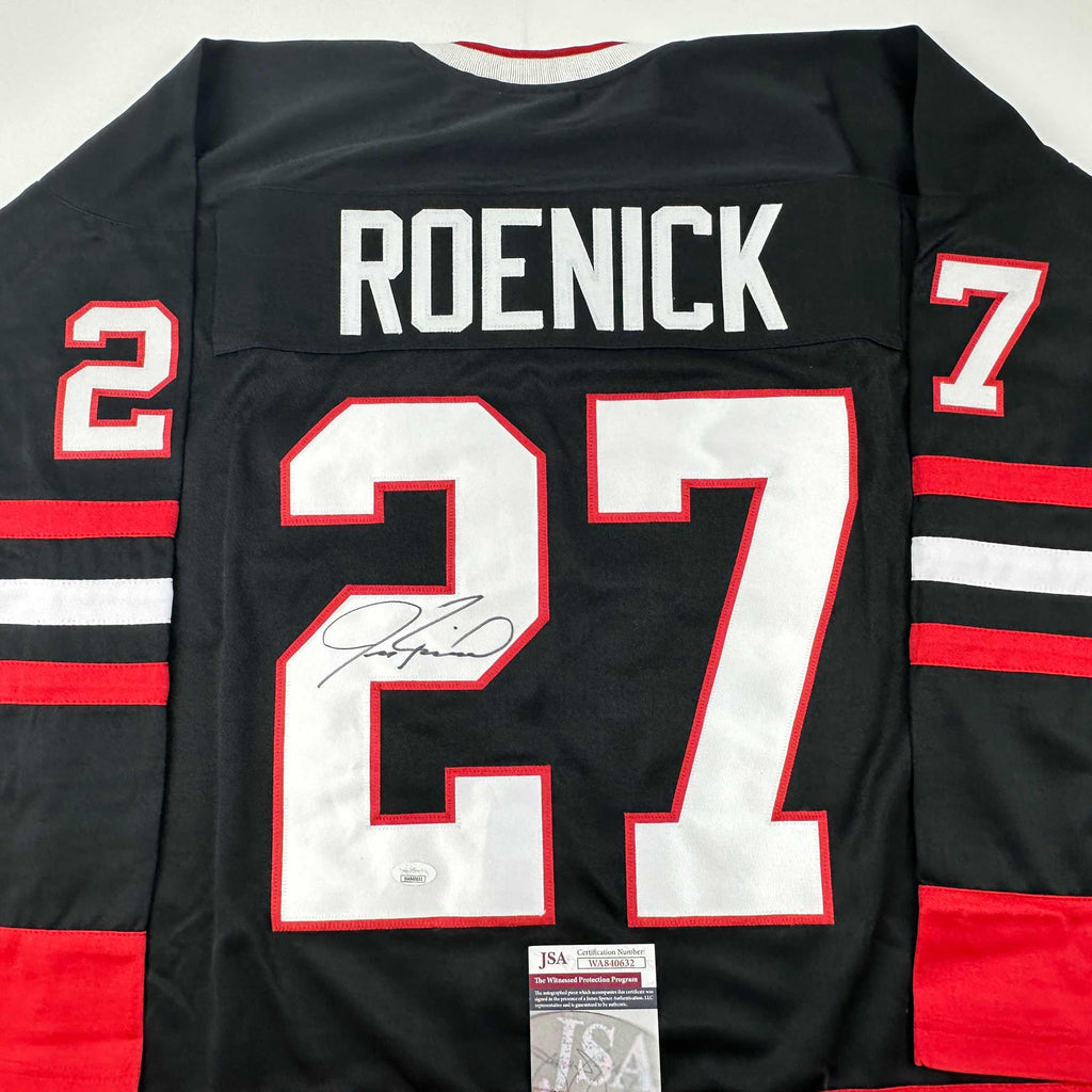 autographed-signed-jeremy-roenick-chicago-black-hockey-jersey-jsa-coa
