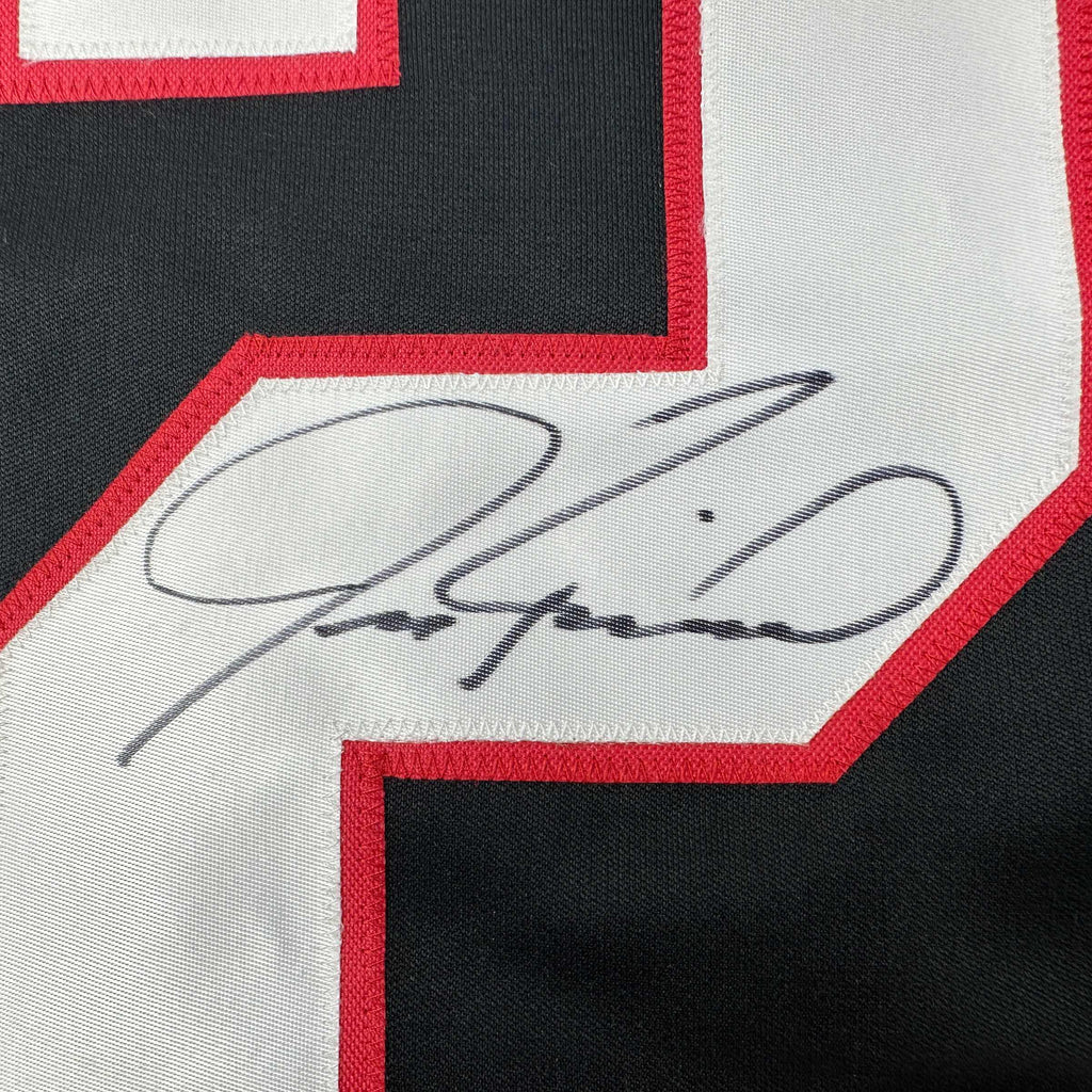 autographed-signed-jeremy-roenick-chicago-black-hockey-jersey-jsa-coa