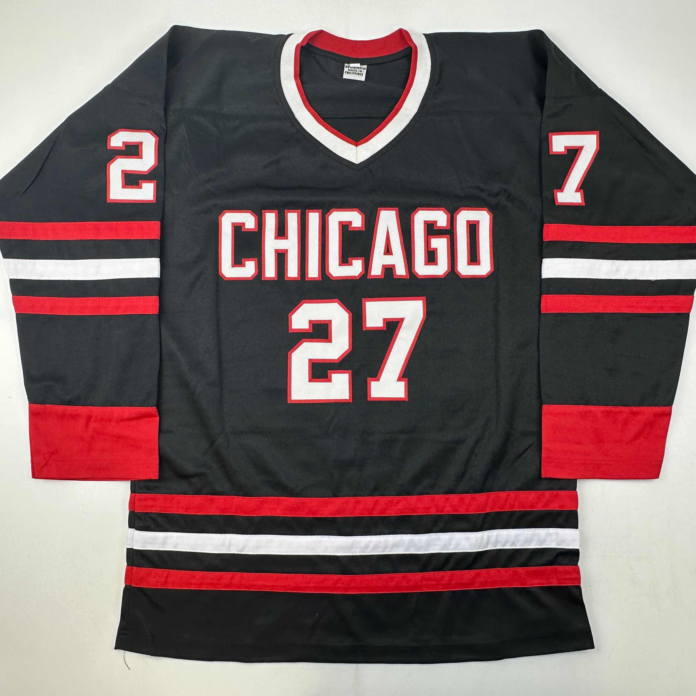 autographed-signed-jeremy-roenick-chicago-black-hockey-jersey-jsa-coa