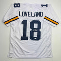 autographed-signed-colston-loveland-michigan-white-college-football-jersey-beckett-bas-coa