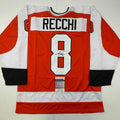 autographed-signed-mark-recchi-philadelphia-orange-hockey-jersey-jsa-coa