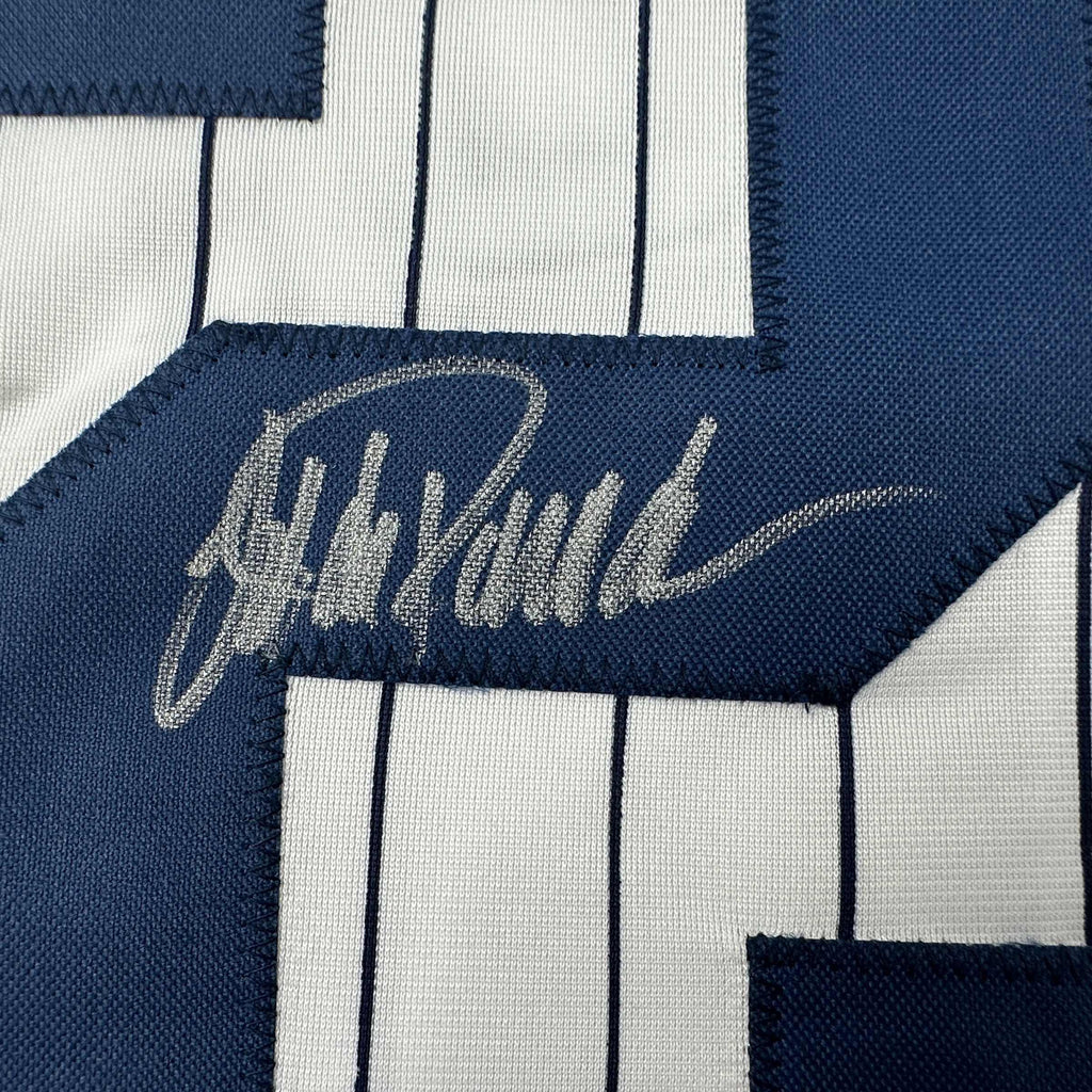 autographed-signed-jorge-posada-new-york-pinstripe-baseball-jersey-beckett-bas-coa