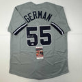 autographed-signed-domingo-german-new-york-grey-baseball-jersey-jsa-coa