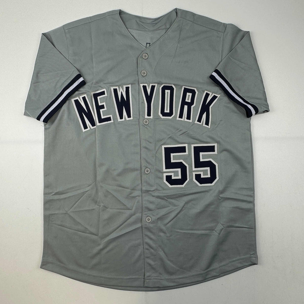 autographed-signed-domingo-german-new-york-grey-baseball-jersey-jsa-coa