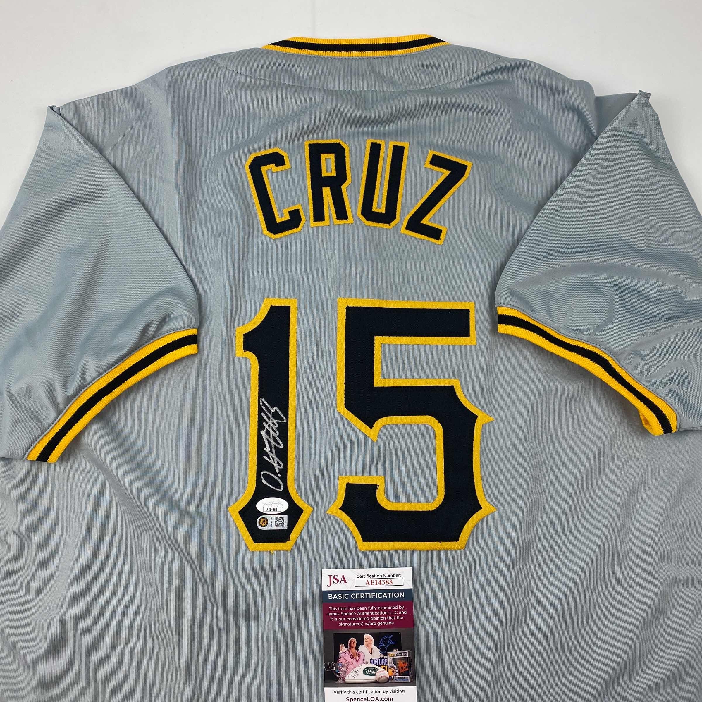 autographed-signed-oneil-cruz-pittsburgh-grey-baseball-jersey-jsa-coa