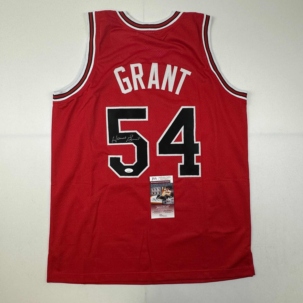 autographed-signed-horace-grant-chicago-red-basketball-jersey-jsa-coa