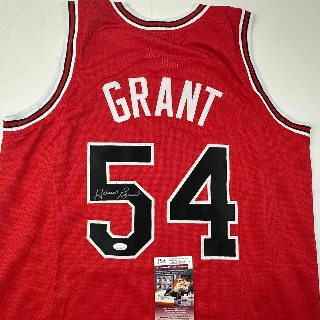 autographed-signed-horace-grant-chicago-red-basketball-jersey-jsa-coa