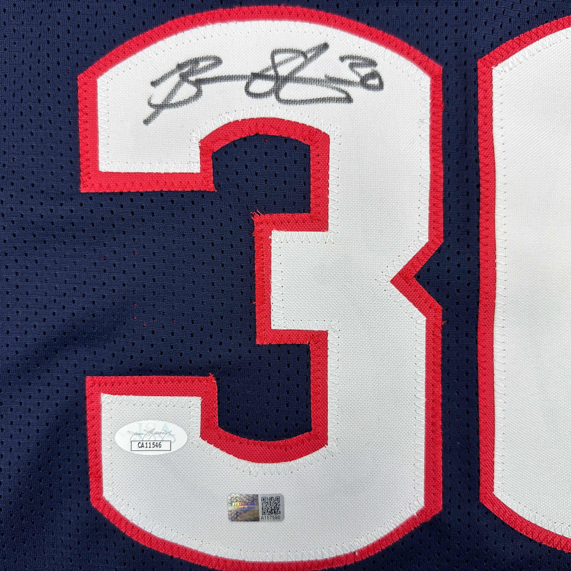 autographed-signed-breanna-stewart-uconn-connecticut-blue-college-basketball-jersey-jsa-coa