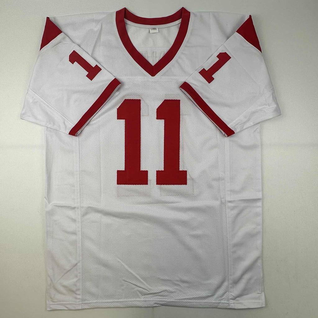 autographed-signed-matt-leinart-usc-white-football-jersey-jsa-coa